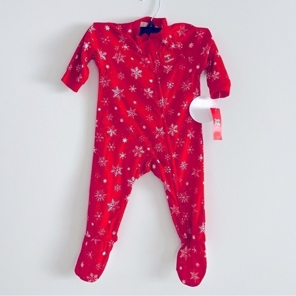 Family Pajamas Matching Baby Merry Pajamas - Snowflake size 18 Mo - Picture 5 of 6